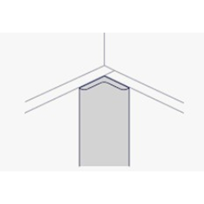 PROFILE ANGLE INTERIEUR MURAL REVELA  ALUMINIUM 2.60ML