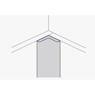 PROFILE ANGLE INTERIEUR MURAL REVELA  ALUMINIUM 2.60ML