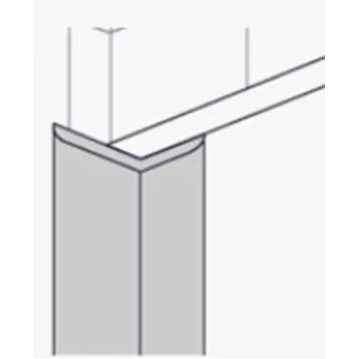 PROFILE DE FINITION MURAL REVELA  ALUMINIUM 2.60ML