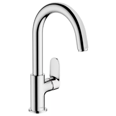 MITIGEUR LAVABO ZEBRIS 210 CHROME AVEC VIDAGE