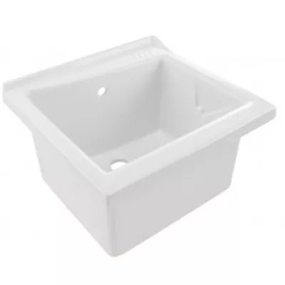 BAC A LAVER BLINK BLANC DIM 640X610X350 SANS VIDAGE