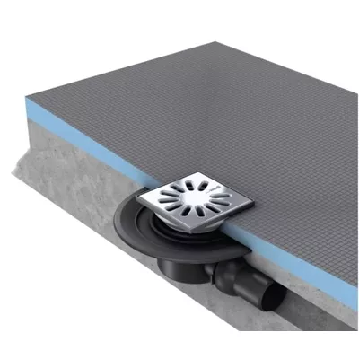 ÉCOULEMENT HORIZONTAL POUR RECEVEUR FUNDO