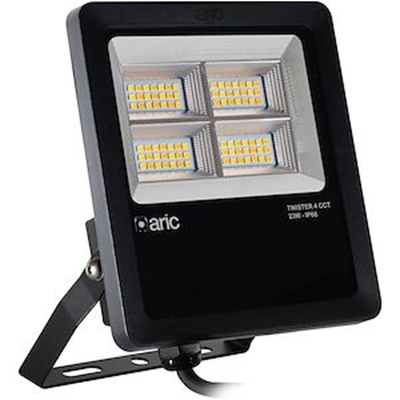 TWISTER 4 NOIR 23W 3CCT IP66 IK08 3570LM 90° 50000H