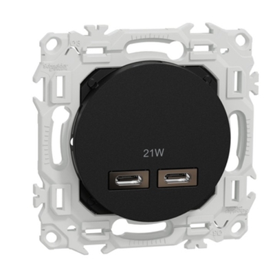 ODACE 2 - DOUBLE CHARGEUR USB-C ANT. - S940401