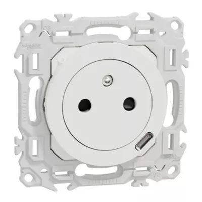 ODACE 2 - 2P+T USB-C ANTHRACITE  - S940042