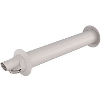 TERMINAL HORIZONTAL ROLUX CONDENS Ø 60/100 MM 0,8 ML