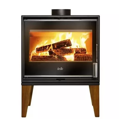 POELE BOIS ACIER 8KW PARELOUP DEVILLE