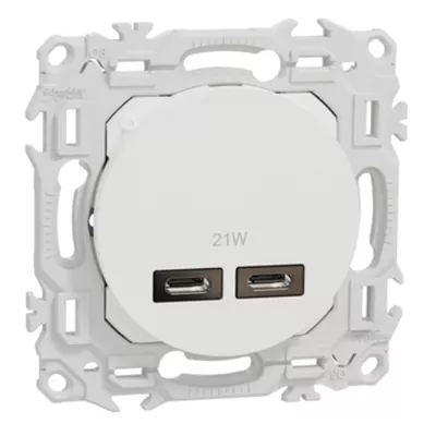 ODACE 2 - DOUBLE CHARGEUR USB-C ANT. - S940401