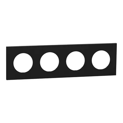 ODACE 2 - PLAQUE 4P NOIR ONYX