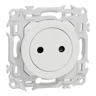 ODACE 2 - PRISE 2P BLANC