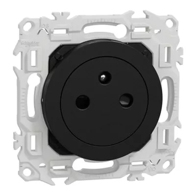 ODACE 2 - PRISE 2P+T AFFLEURANTE ANTHRACITE