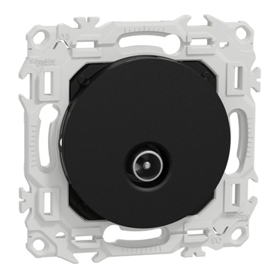 ODACE 2 - PRISE TV SIMPLE ANTHRACITE