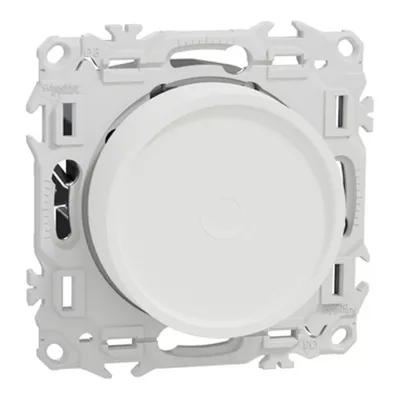 ODACE 2 - VARIATEUR ROTATIF UNIV. 2 OU 3 FILS  BLANC