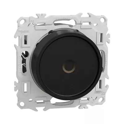 ODACE 2 - VARIATEUR ROTATIF UNIVERSEL 2 OU 3 FILS ANTHRACITE