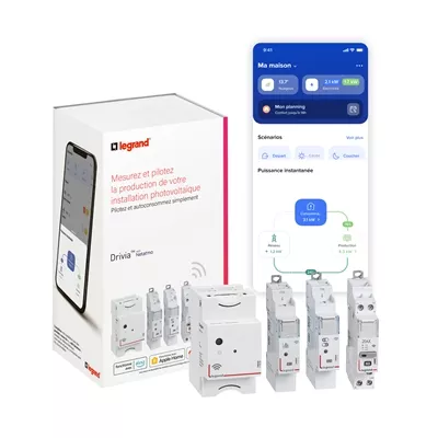 PACK DRIVIA NETATMO - PILOTER PROD. SOLAIRE RESI MONO