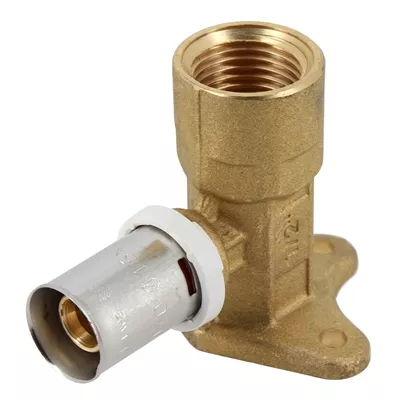 COUDE APPLIQUE FEMELLE À VISSER