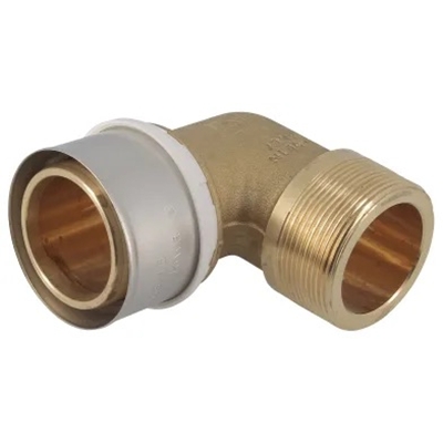 COUDE A SERTIR MALE A VISSER 50/60 A 90' D.63