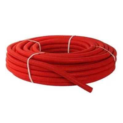 TUBE FLUXO FOURREAU ROUGE COURONNE 50M D.20