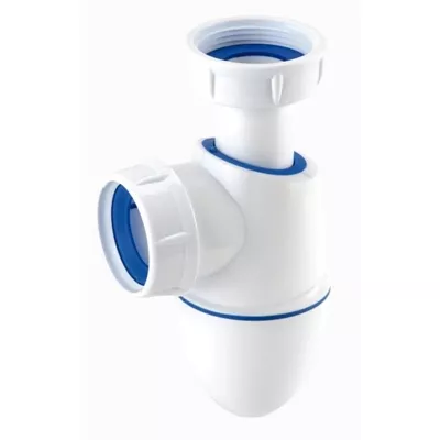 SIPHON LAVABO À ÉCROU 33X42 EASYPHON À JOINTS INTÉGRÉS