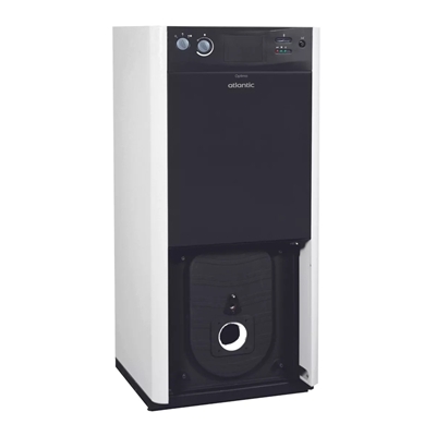 OPTIMA 4135B ACIER 29 A 33 KW + BALLON 130L CHEMINEE