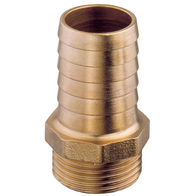 RACCORD LAITON MALE A TETINE 1'' 22