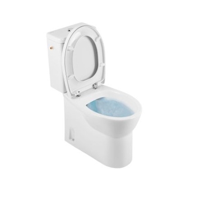 PACK WC EASY SANS BRIDE ABATTANT FREIN DE CHUTE CHARNIERE INOX