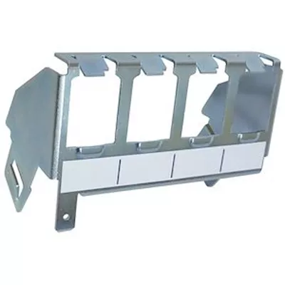 SUPPORT POUR 4 PRISES RJ45 POUR TABLEAUX NEO