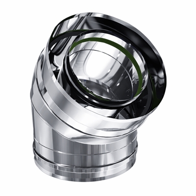 COUDE A 90° Ø 80-125 EI EC 90° 80 E.I