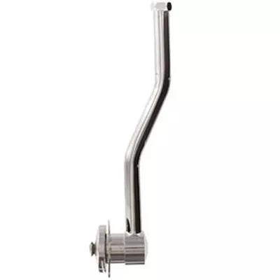 TUBE EQUIPE POUR URINOIR AUBAGNE D'ANGLE (ALLIA) LAITON CHRO