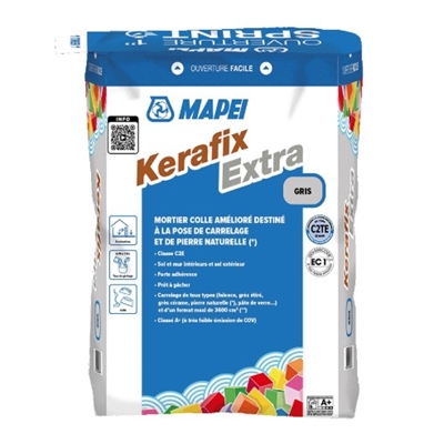 KERAFIX EXTRA GRIS SAC 25 KG