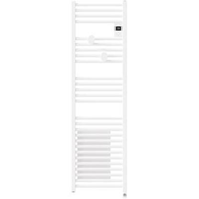 RADIATEUR SECHE-SERVIETTES ETROIT 1500W CONNECT RIVA 5 BLC BRILLANT