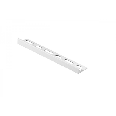 PROFILE MURAL ANGLE SORTANT SCHIENE-AC ALUMIIUM FINITION BLANC MAT