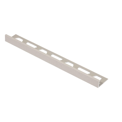 PROFILE MURAL ANGLE SORTANT SCHIENE-AC ALUMIIUM FINITION GRIS BEIGE STRUCTURE