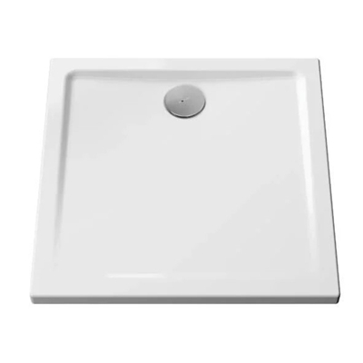 RECEVEUR CASCADE ANTIDERAPANT PN24 100X80X4CM BLANC BONDE