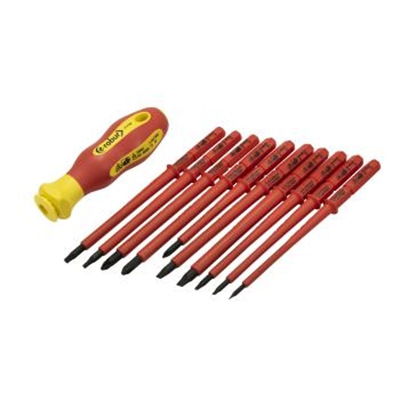 TROUSSE TOURNEVIS LAME INTERCHANGEABLE ISOLE 1000V