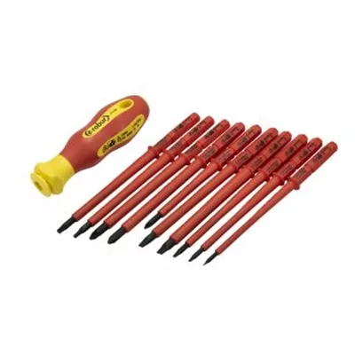TROUSSE TOURNEVIS LAME INTERCHANGEABLE ISOLE 1000V