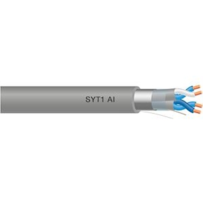 CABLE TELEPHONE SYT1 2P 9/10EME AWG20 GRIS C100