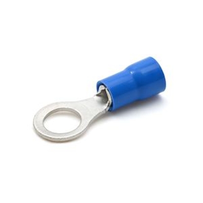 COSSE PREISOLEE RONDE BLEUE (1,5 A 2,5 MM²) - DIAM. 6 MM