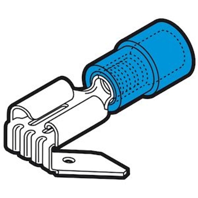 CLIP PARTIELLEMENT ISOLE MIXTE BLEU