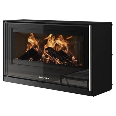 POELE A BOIS 8KW ZIVA XL NOIR