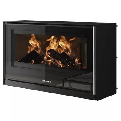 POELE A BOIS 8KW ZIVA XL NOIR