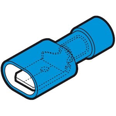 CLIP COMPLETEMENT ISOLE MALE BLEU