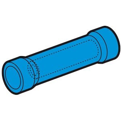 MANCHONS PREISOLES BOUT A BOUT BLEUES (1,5 A 2,5 MM²)