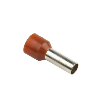 EMBOUT DE CABLAGE 4 MM² SIMPLE LONGUEUR 10 MM ORANGE