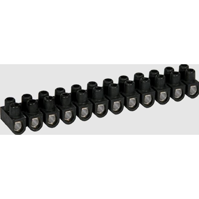 BARRETTE ACIER NOIRE10 MM²