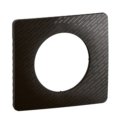 PLAQUE DE FINITION CELIANE NOIR METEORE