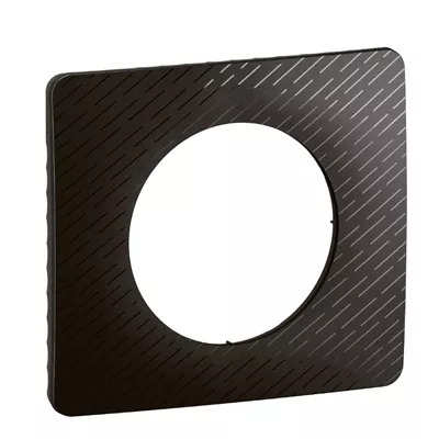 PLAQUE DE FINITION CELIANE NOIR METEORE