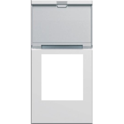 ENJOLIVEUR PRISE RJ45 GALLERY AVEC PORTE-ETIQUETTE 1 MODULE PURE