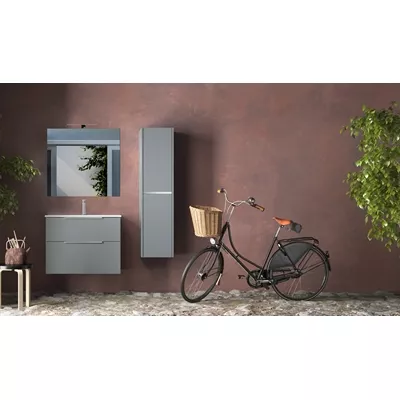 ENSEMBLE GALSAKY GRIS MAT AVEC VASQUE
