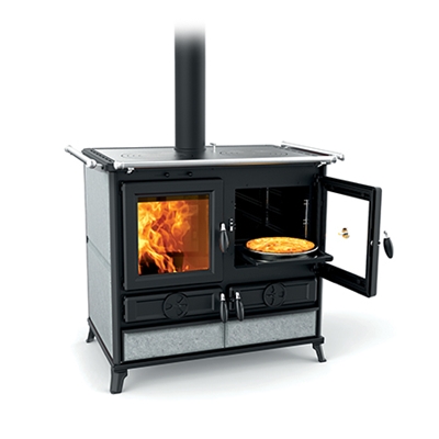 CUISINIERE BOIS VIOLA EVO STONE 12.3 KW